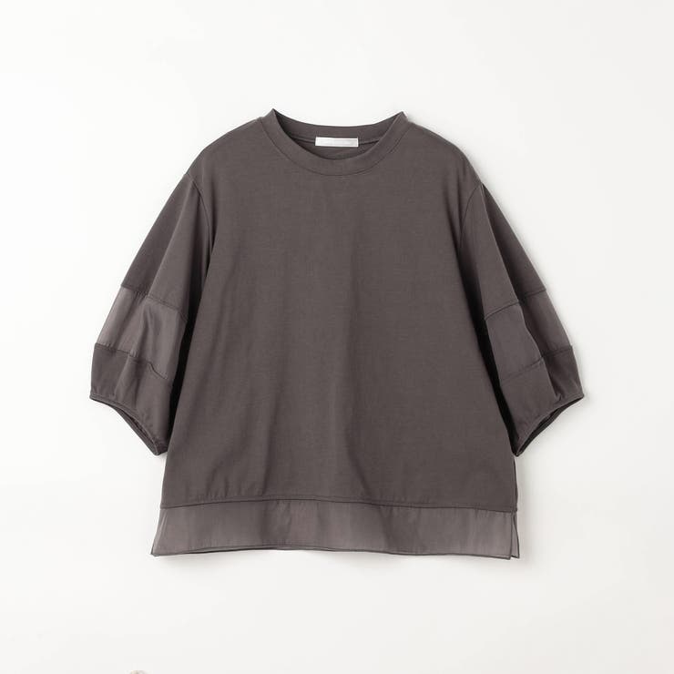 シアー切り替えTシャツ | NICOLE | 詳細画像20 