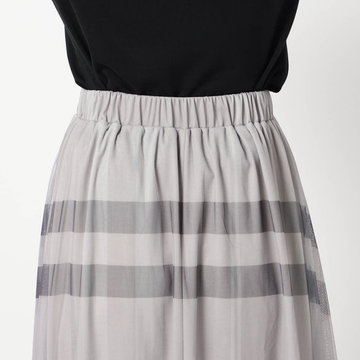 チュールチェックスカート | NICOLE | 詳細画像11 