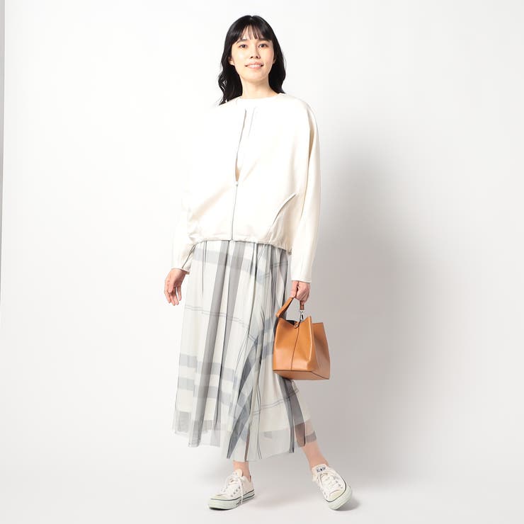 チュールチェックスカート | NICOLE | 詳細画像2 