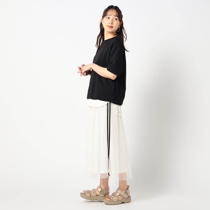 サイドライン チュールスカート | NICOLE | 詳細画像2 