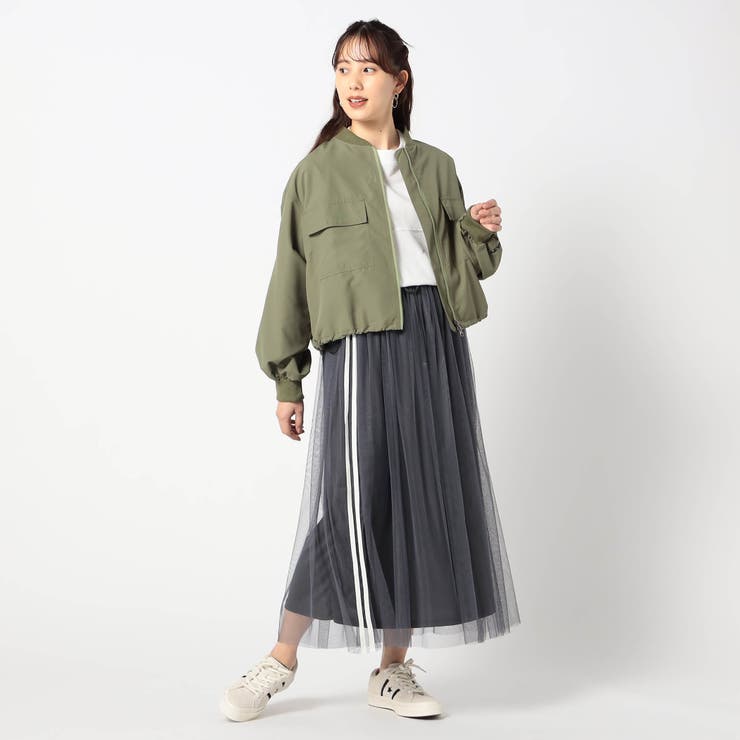 サイドライン チュールスカート | NICOLE | 詳細画像3 