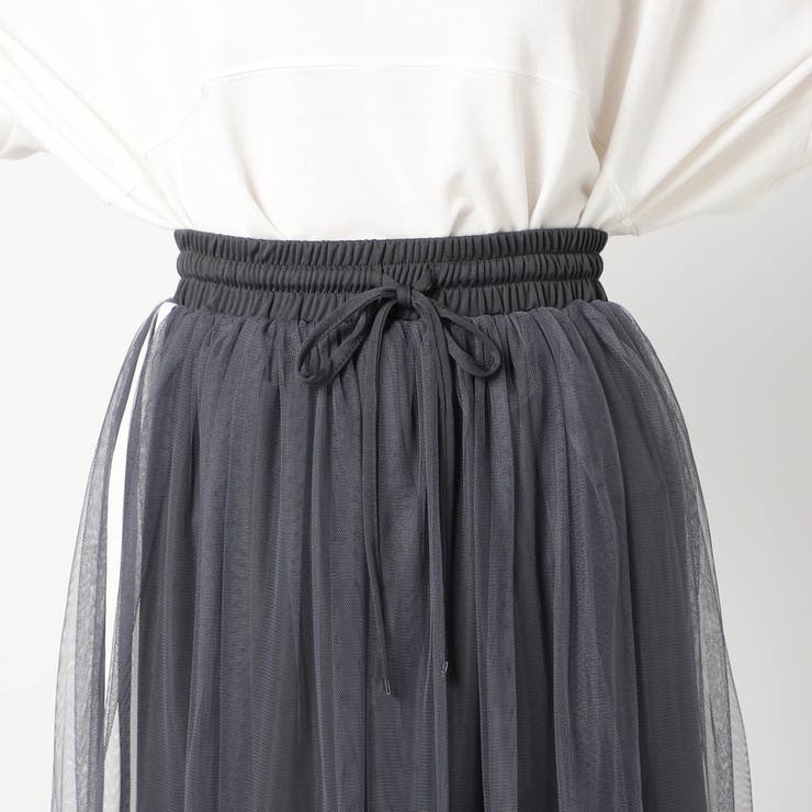 サイドライン チュールスカート | NICOLE | 詳細画像7 
