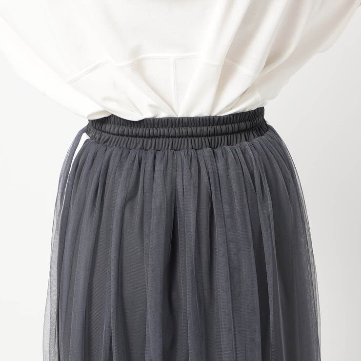 サイドライン チュールスカート | NICOLE | 詳細画像8 