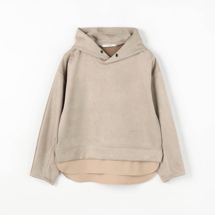 【セット企画】ディアスキン レイヤード風パーカー＋スカート | NICOLE | 詳細画像2 