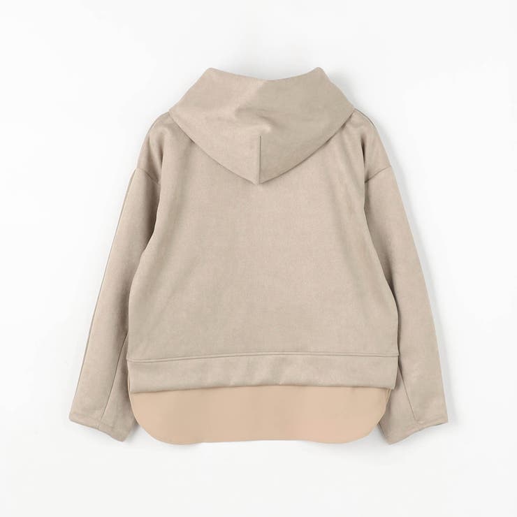 【セット企画】ディアスキン レイヤード風パーカー＋スカート | NICOLE | 詳細画像3 