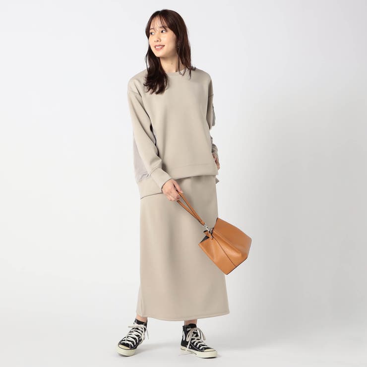 【セット企画】MA-1ポケット付きプルオーバー+スカート | NICOLE | 詳細画像1 