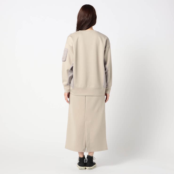 【セット企画】MA-1ポケット付きプルオーバー+スカート | NICOLE | 詳細画像2 