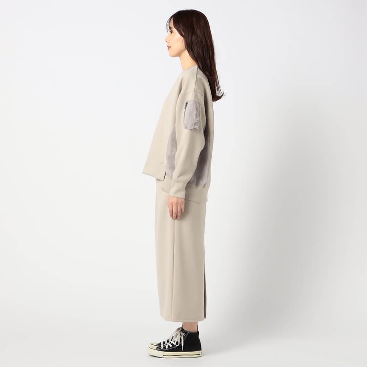 【セット企画】MA-1ポケット付きプルオーバー+スカート | NICOLE | 詳細画像3 