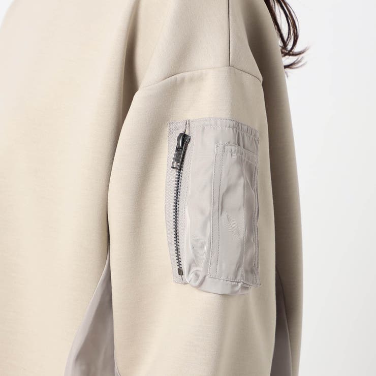 【セット企画】MA-1ポケット付きプルオーバー+スカート | NICOLE | 詳細画像7 