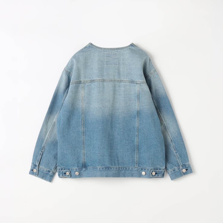 【BROOKLYN OVERALL】ノーカラーデニムジャケット | NICOLE | 詳細画像8 