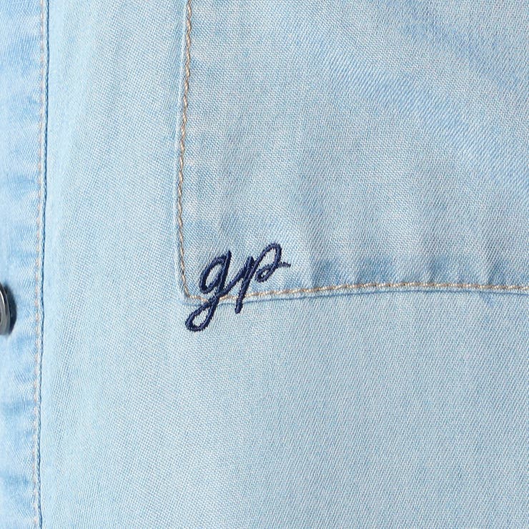 袖リブ 刺繍デニムシャツ | NICOLE | 詳細画像11 