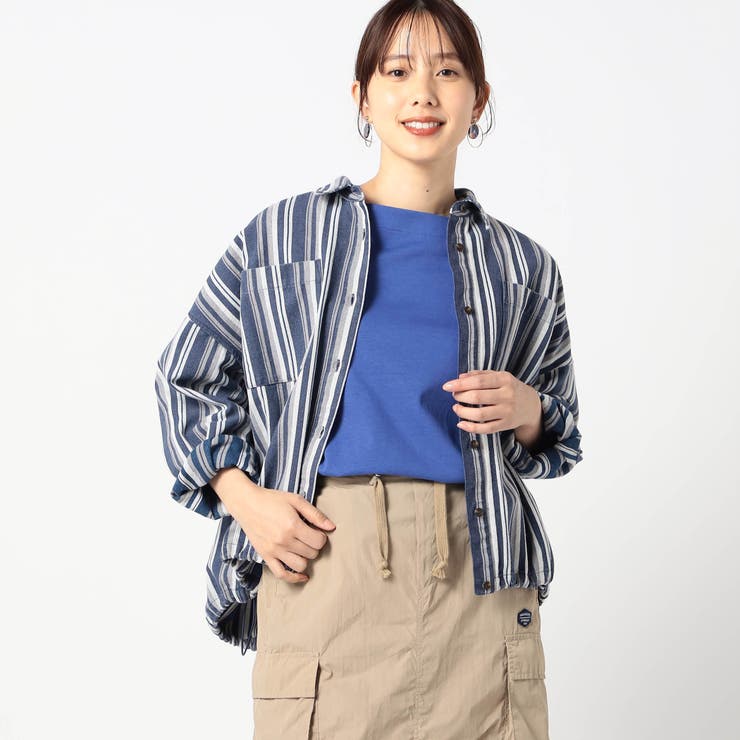 91その他2 | 【BROOKLYN OVERALL 】ドロスト仕様 ブルゾンライクシャツ | NICOLE