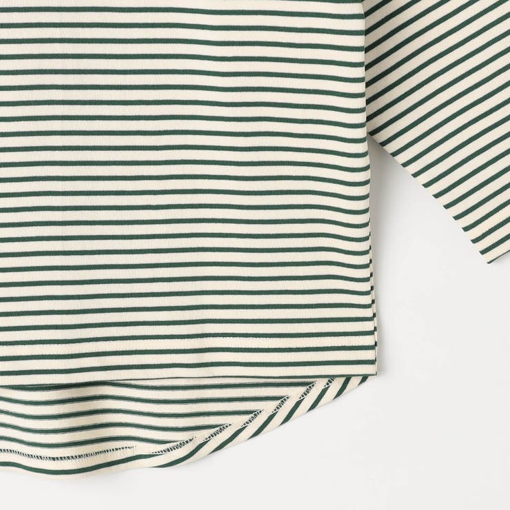 日本製 デラヴェ 天竺ボーダーカットソー | NICOLE | 詳細画像6 