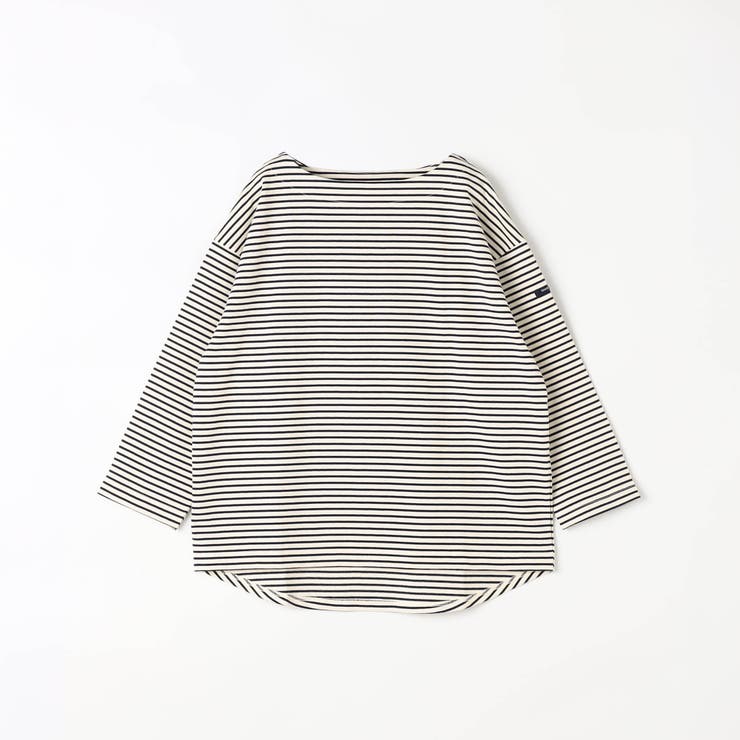 49ブラック | 日本製 デラヴェ 天竺ボーダーカットソー | NICOLE