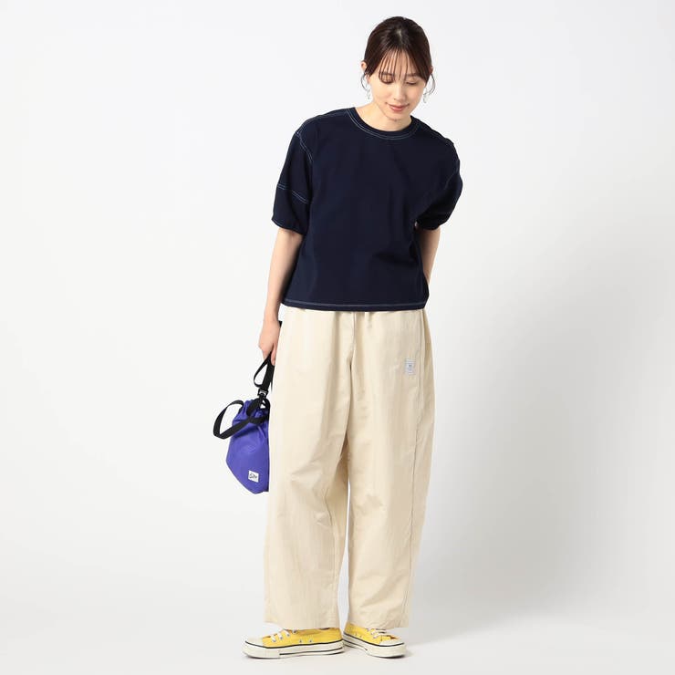 インディゴ天竺 タックスリーブカットソー | NICOLE | 詳細画像3 