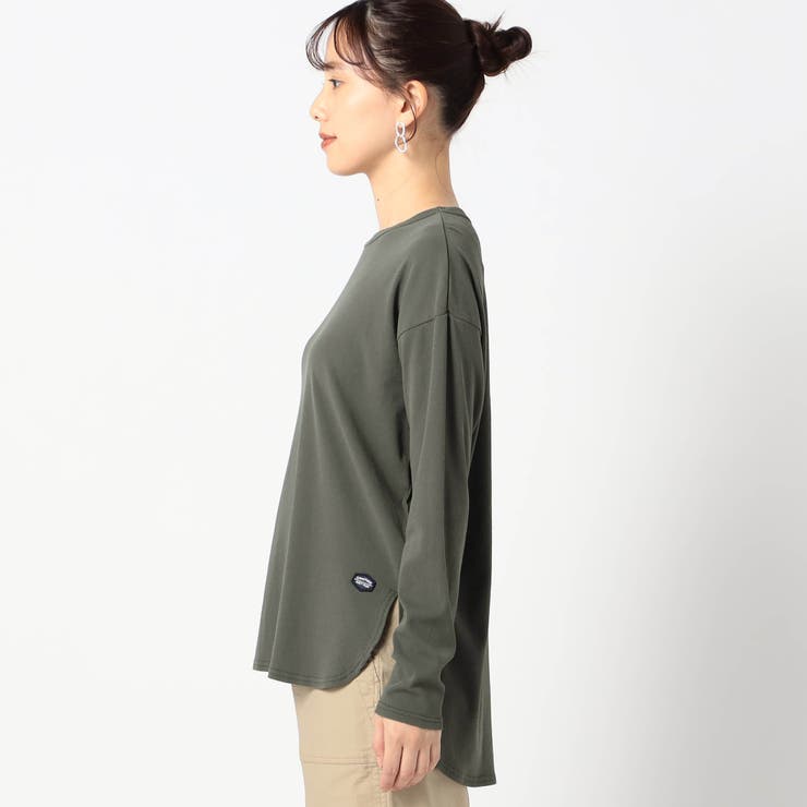 【日本製】長袖 裾ラウンドカットソー | NICOLE | 詳細画像5 