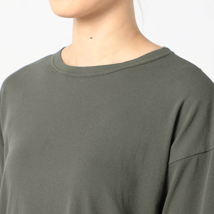 【日本製】長袖 裾ラウンドカットソー | NICOLE | 詳細画像6 