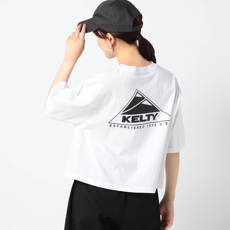 09ホワイト | 【KELTY別注】バックロゴTシャツ | NICOLE