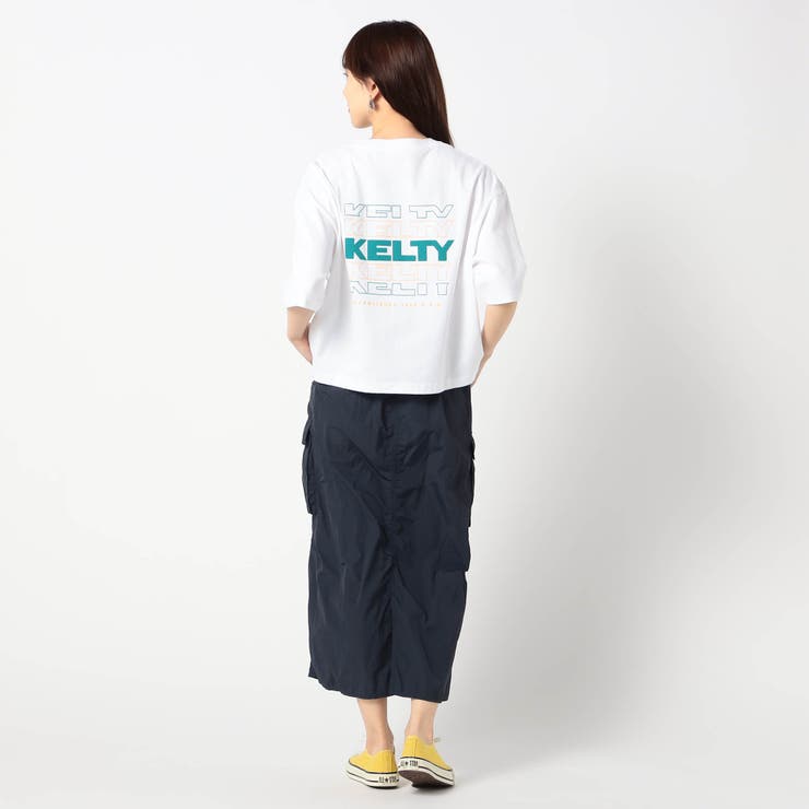 【KELTY別注】バックタイポロゴ クロップドT | NICOLE | 詳細画像2 