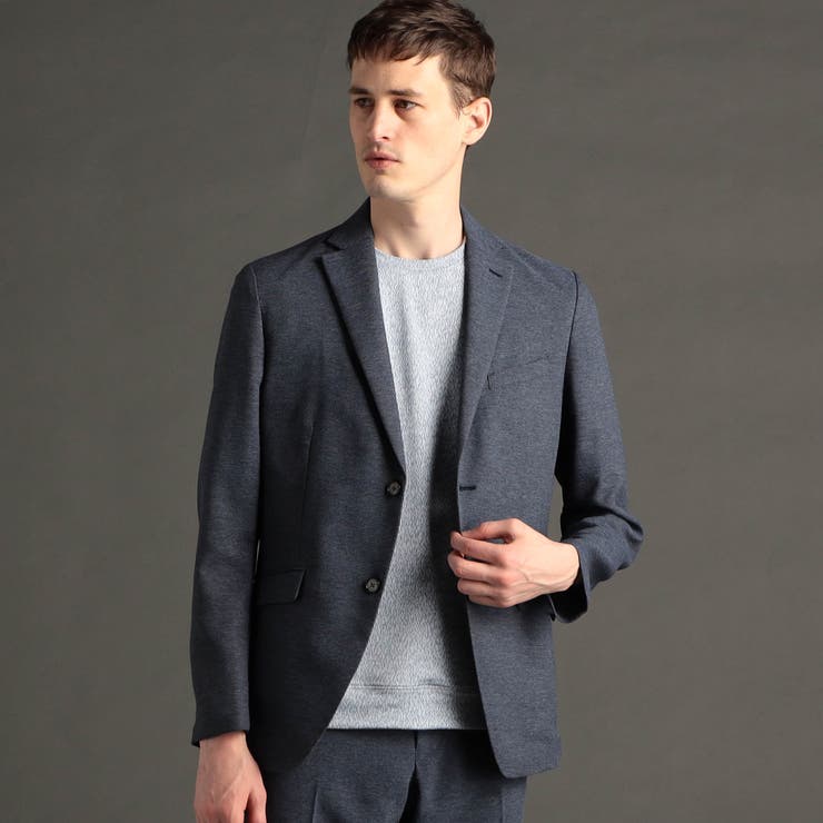 66ブルーグレー | ファンクショナルレノクロス セットアップジャケット | NICOLE