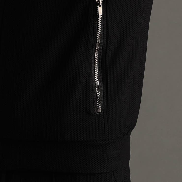 グラフィックハニカムメッシュ フーディブルゾン | NICOLE | 詳細画像10 