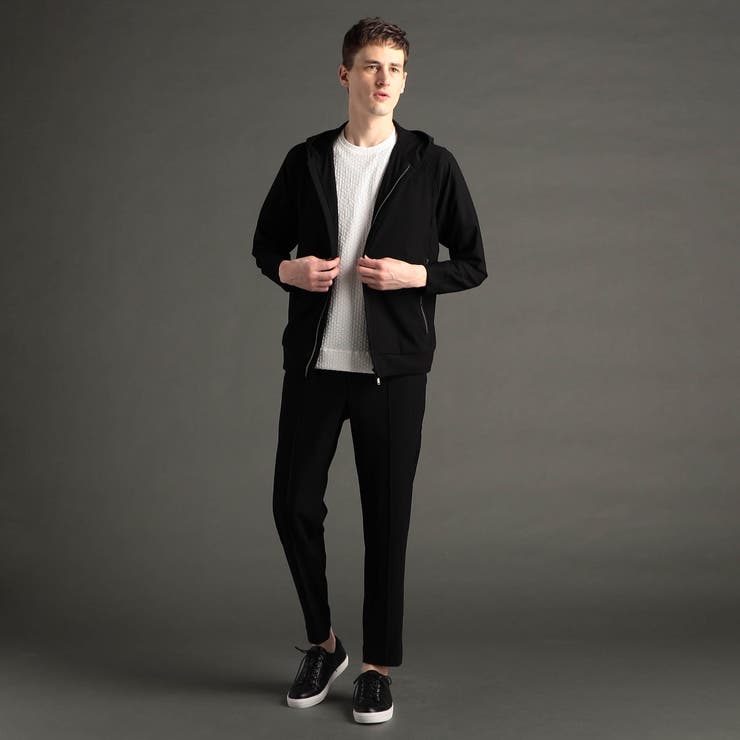 グラフィックハニカムメッシュ フーディブルゾン | NICOLE | 詳細画像3 