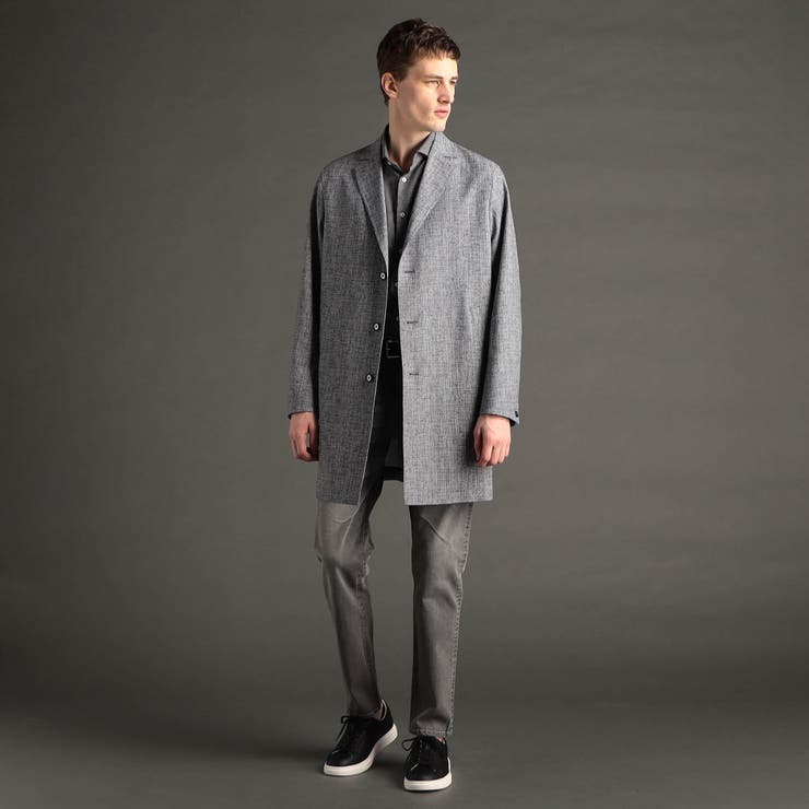 メランジドッツ チェスターコート | NICOLE | 詳細画像2 