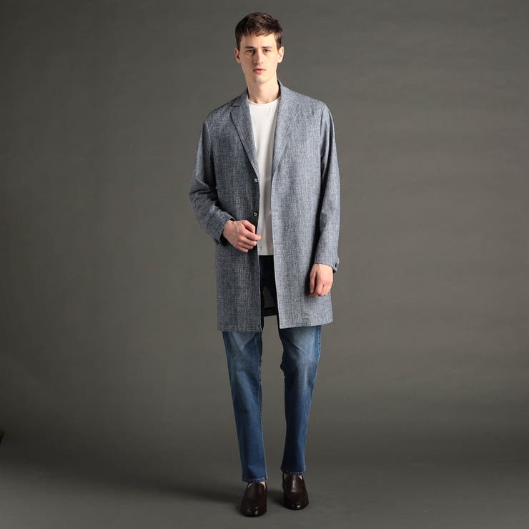 メランジドッツ チェスターコート | NICOLE | 詳細画像3 