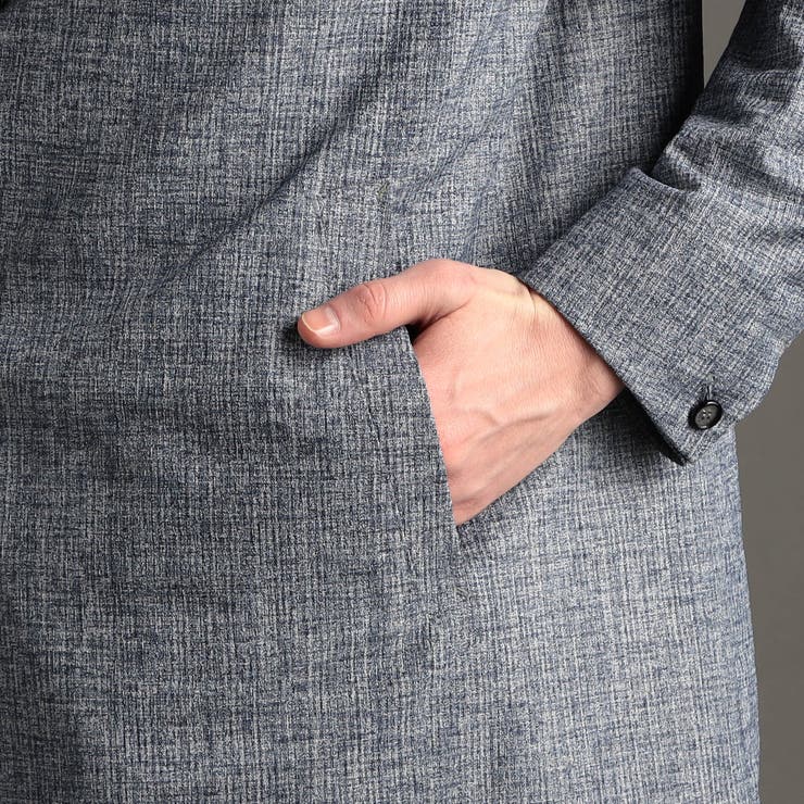 メランジドッツ チェスターコート | NICOLE | 詳細画像8 