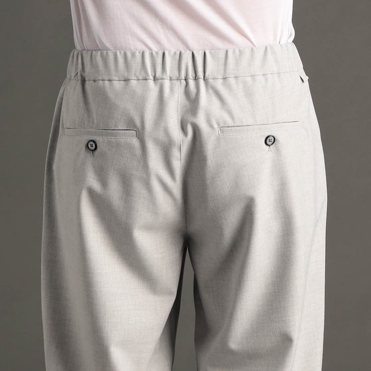 メランジストレッチ ワイドトラックパンツ | NICOLE | 詳細画像9 