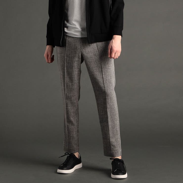 ストレッチスラブシャンブレー トラックパンツ | NICOLE | 詳細画像1 