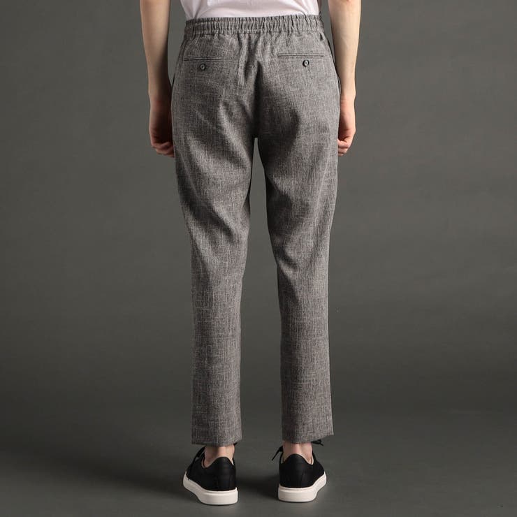 ストレッチスラブシャンブレー トラックパンツ | NICOLE | 詳細画像5 