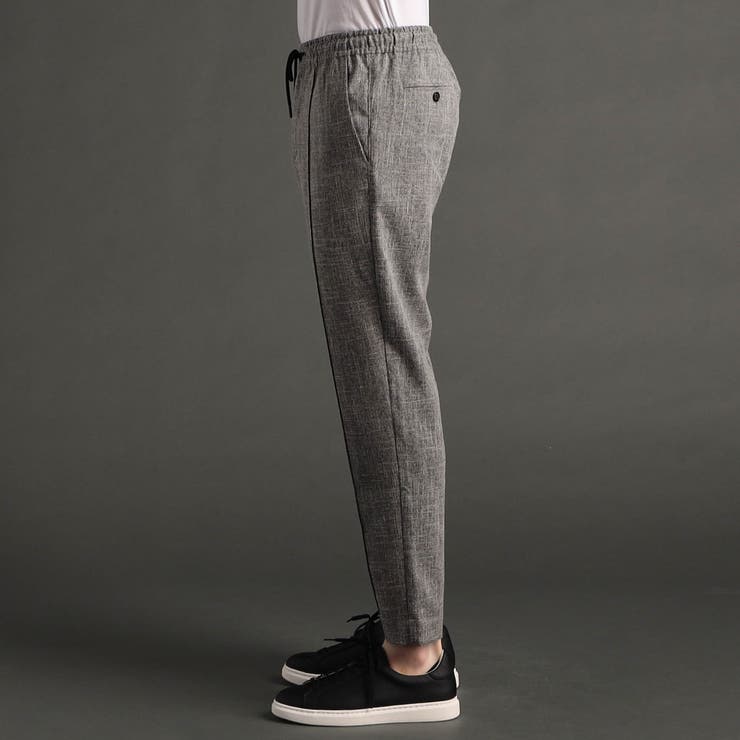 ストレッチスラブシャンブレー トラックパンツ | NICOLE | 詳細画像6 