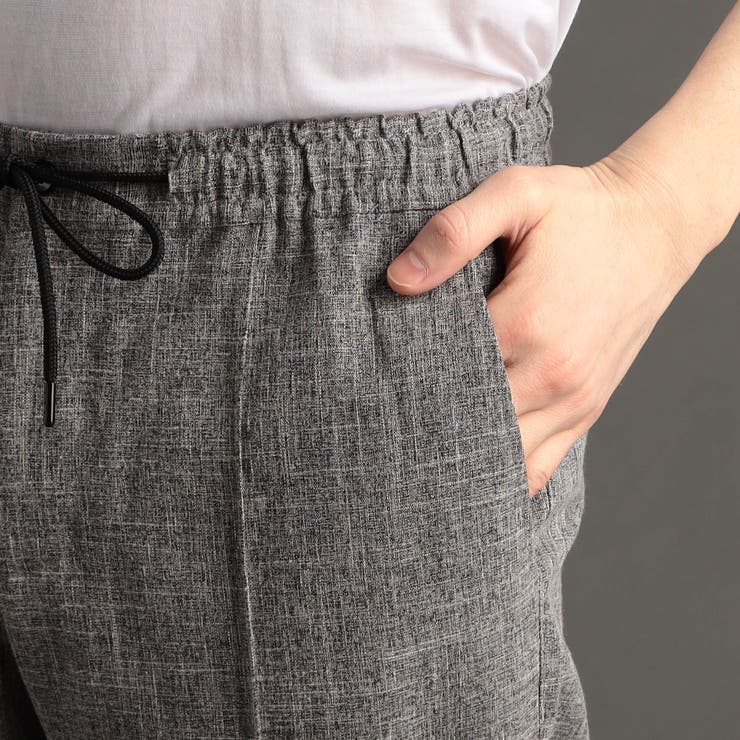 ストレッチスラブシャンブレー トラックパンツ | NICOLE | 詳細画像8 