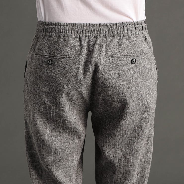 ストレッチスラブシャンブレー トラックパンツ | NICOLE | 詳細画像9 