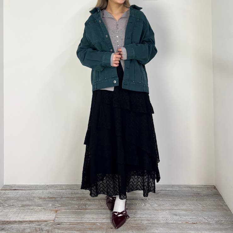 【ZELDA】レースギャザースカート | NICOLE | 詳細画像10 