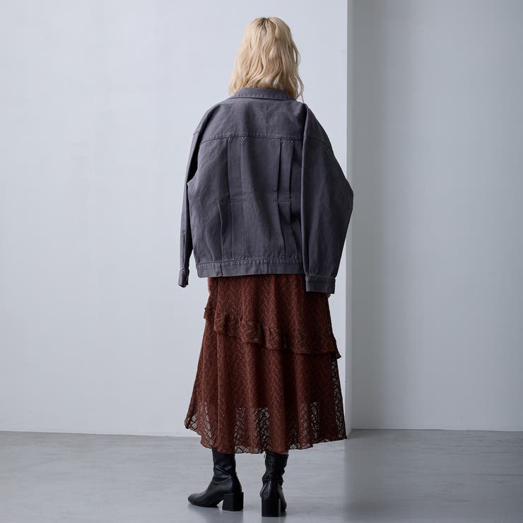 【ZELDA】レースギャザースカート | NICOLE | 詳細画像3 