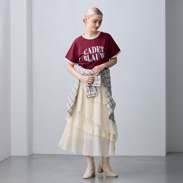 【ZELDA】レースギャザースカート | NICOLE | 詳細画像5 
