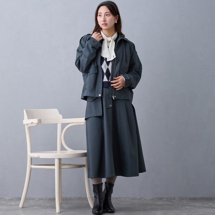 タブデザインスカート | NICOLE | 詳細画像5 