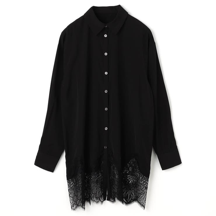 【ZELDA】裾レースシャツワンピース | NICOLE | 詳細画像16 