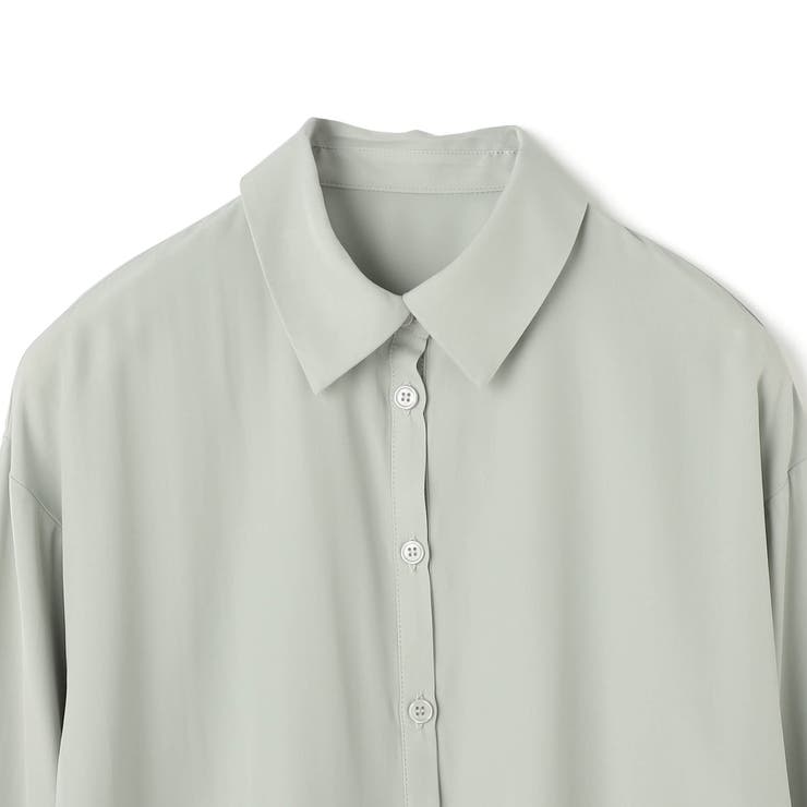 【ZELDA】裾レースシャツワンピース | NICOLE | 詳細画像18 