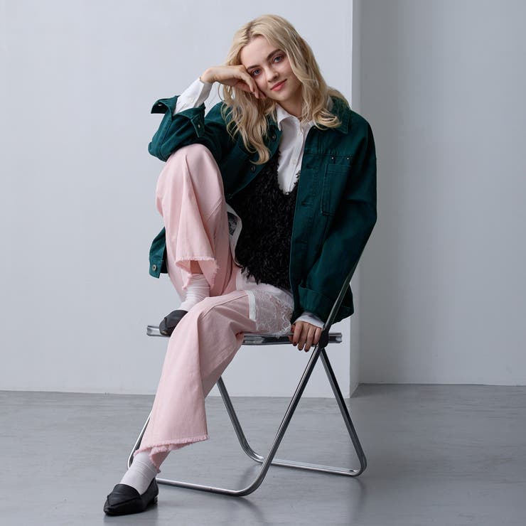 【ZELDA】リベットデザインジャケット | NICOLE | 詳細画像6 