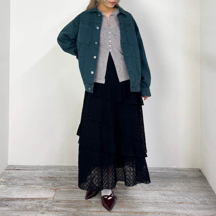 【ZELDA】リベットデザインジャケット | NICOLE | 詳細画像7 