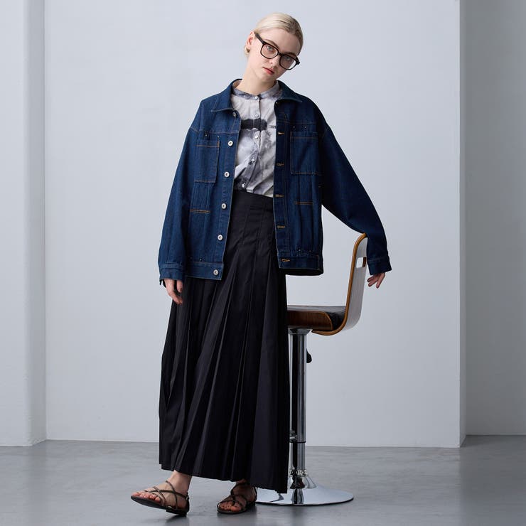 【ZELDA】リベットデザインジャケット | NICOLE | 詳細画像8 