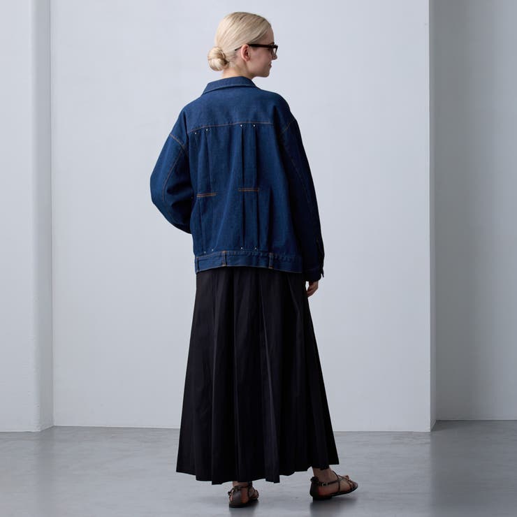 【ZELDA】リベットデザインジャケット | NICOLE | 詳細画像9 