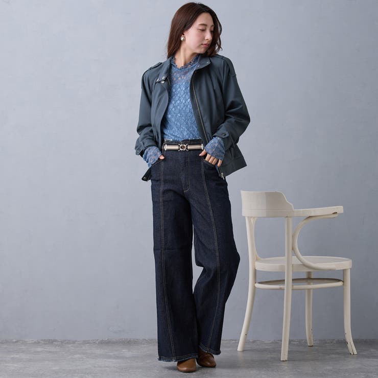 スタンドカラートレンチジャケット | NICOLE | 詳細画像6 