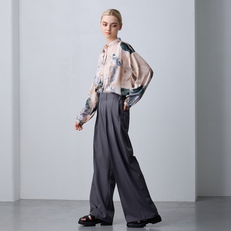 【ZELDA】ツイルタックパンツ | NICOLE | 詳細画像3 