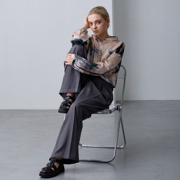 【ZELDA】ツイルタックパンツ | NICOLE | 詳細画像5 