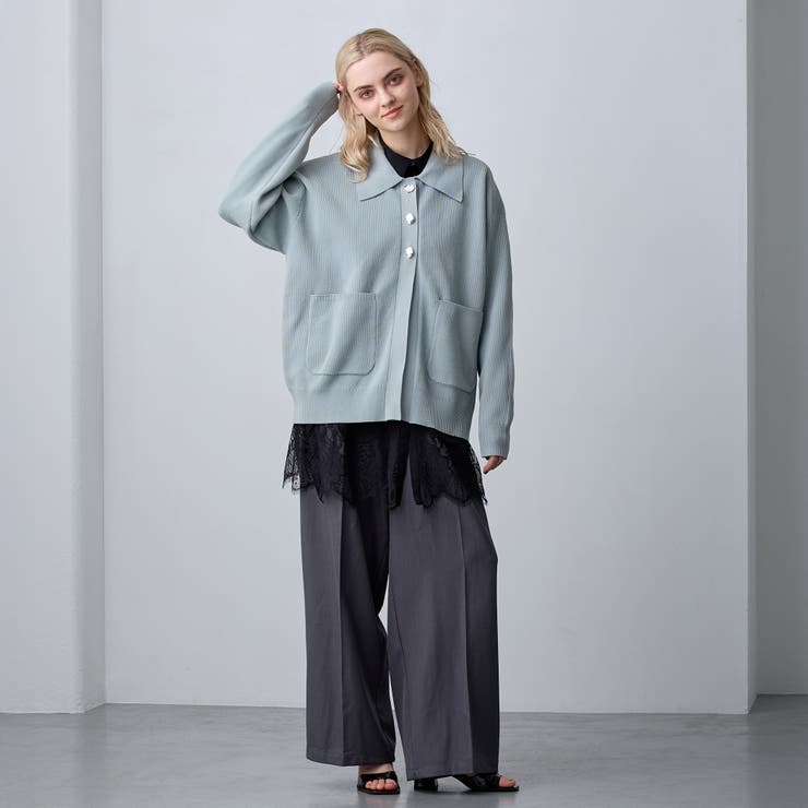 【ZELDA】ツイルタックパンツ | NICOLE | 詳細画像7 