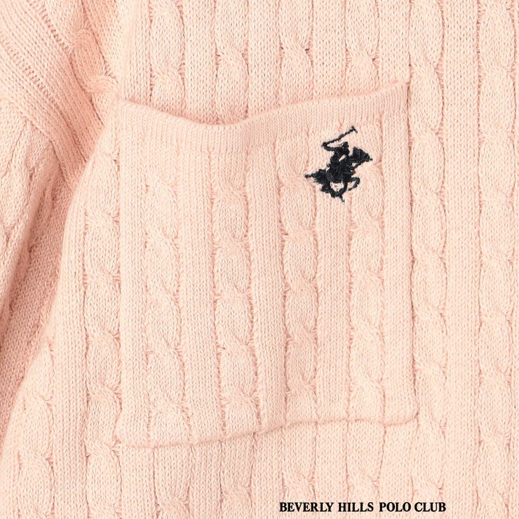 【BEVERLY HILLS POLO CLUB】衿付きボックスカーディガン | NICOLE | 詳細画像18 